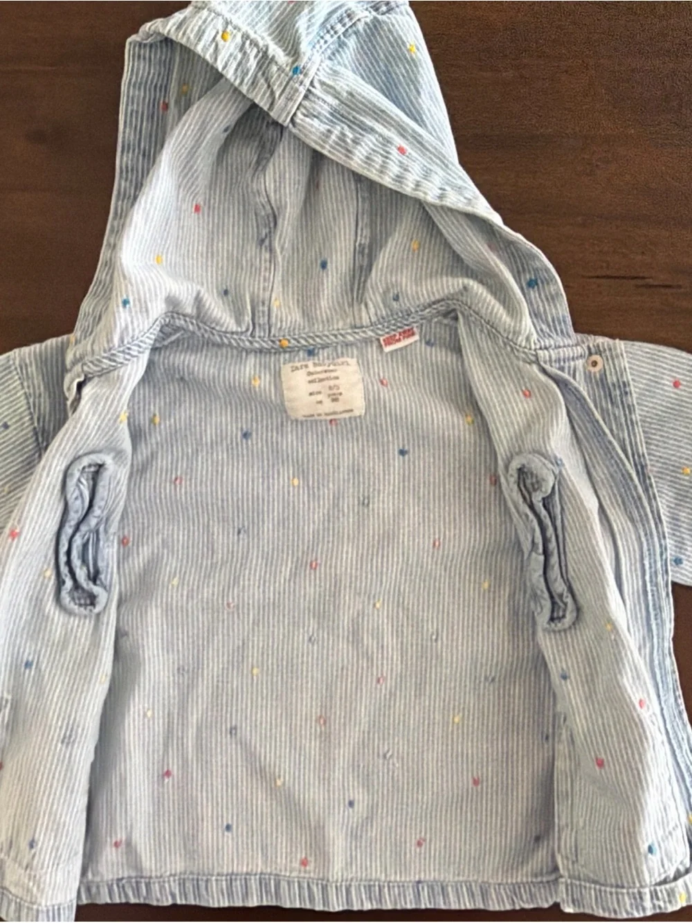 Zara light blue